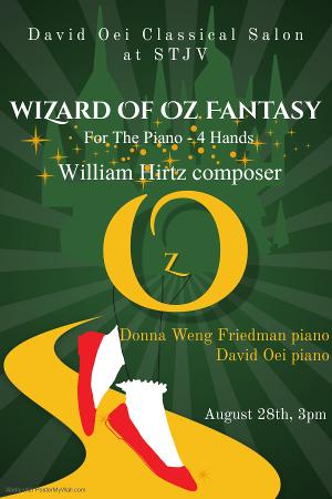In Concert: THE WIZARD OF OZ FANTASY  Comes to St. John's In The Village This Month 