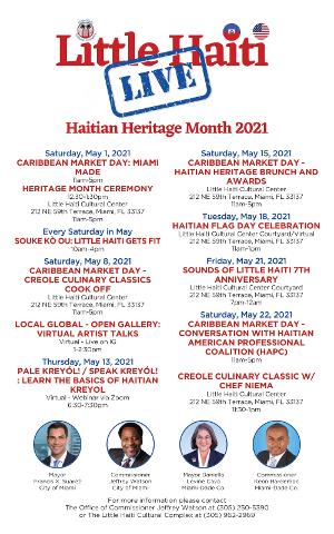 Little Haiti Cultural Complex Haitian Heritage Month Celebration Image