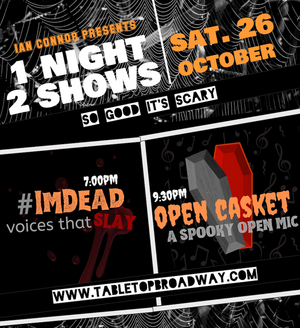 #IMDEAD: Voices That Slay and OPEN CASKET: A Spooky Open Mic Come to West End Lounge 