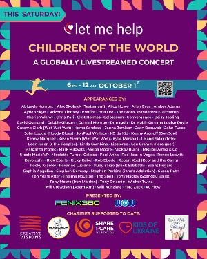 Star-Studded Let Me Help The Children Of The World 6 Hour Mega Music Festival Streams Globally 