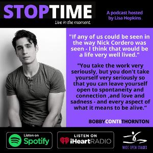 COMPANY Star Bobby Conte Thornton Featured On STOPTIME Podcast 