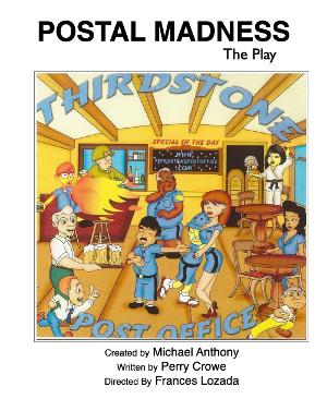 POSTAL MADNESS Delivered To The American Theatre Of Actors Image