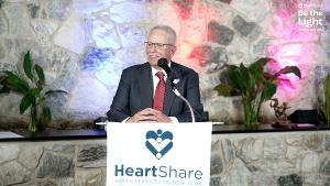 BE THE LIGHT, HeartShare's 2021 Virtual Gala, Reaches Fundraising Goal Of $1M Image