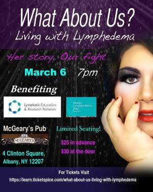 WHAT ABOUT US: LIVING WITH LYMPHEDEMA Comes To Albany For One Night Only Image