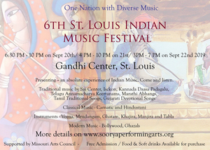 6th Annual St. Louis Indian Music Festival Returns September 20-22  Image