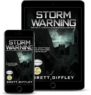 Author Brett Diffley Releases Thriller STORM WARNING Image