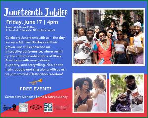 JUNETEENTH JUBILEE to Take Place at Greenwich House Pottery Image