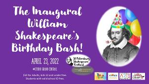 St Pete Shakes Presents The Inaugural William Shakespeare's Birthday Bash  Image