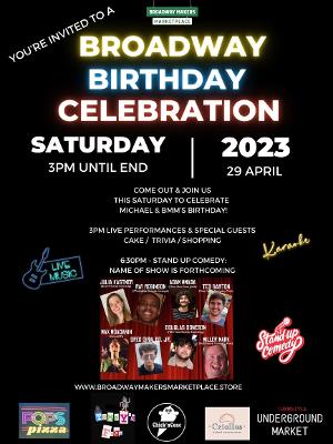 Broadway Makers Marketplace Celebrates 18 Months With Special Event Today Image