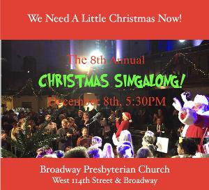 Line Up Set For 8th Annual Christmas Sing Along 