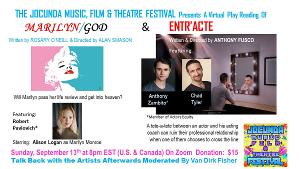 The JOCUNDA FESTIVAL's Virtual Play Reading Series Presents MARILYN/GOD By Rosary O'Neill  Image