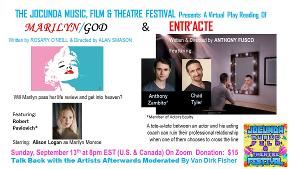 The JOCUNDA FESTIVAL's Virtual Play Reading Series Presents MARILYN/GOD By Rosary O'Neill Image
