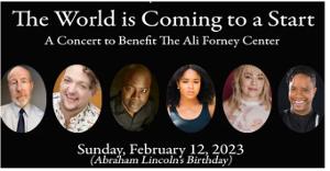 THE WORLD IS COMING TO A START! At The Chelsea Community Church Benefits The Ali Forney Center 