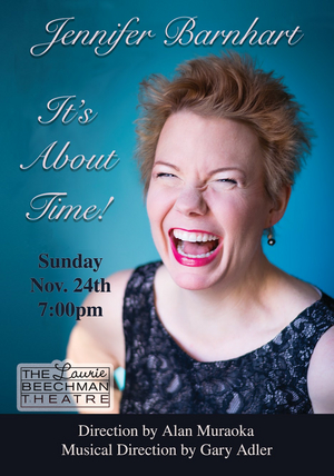 Encore Date Added For Jennifer Barnhart's Solo Cabaret Debut At The Laurie Beechman Theater In It's About Time! Image
