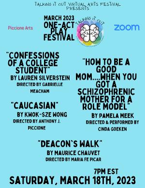 Talking It Out Virtual Arts Festival To Present One-Act Festival On March 18 Image