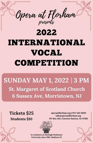 Opera At Florham Presents 2022 International Vocal Competition Image