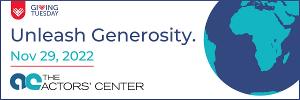 Celebrate Giving Tuesday With The Actors' Center Image