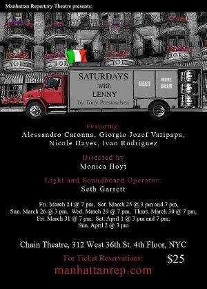 Manhattan Repertory Theatre Presents SATURDAYS WITH LENNY Image
