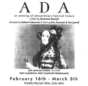 ADA (An Evening of Extraordinary Feminist History) to be Presented at Theater for the New City in February 