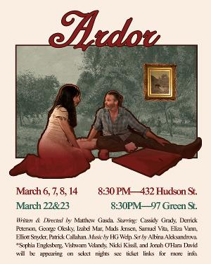 ARDOR By Matthew Gasda Runs Through March At Secret Locations Across Manhattan And Brooklyn Image