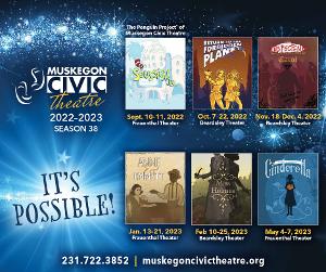 CINDERELLA and More Announced for Muskegon Civic Theatre Season 38 