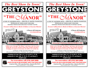 THE MANOR: MURDER AND MADNESS AT GREYSTONE Murder Returns February 6 Image