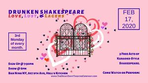 The Night Shift Theatre Company Presents DRUNKEN SHAKESPEARE Image