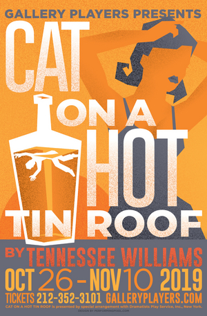 CAT ON A HOT TIN ROOF Opens October 26 At Gallery Players 