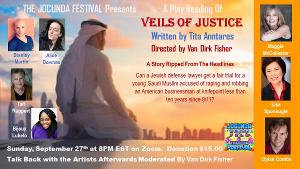 Stanley Martin and Tait Ruppert Star In The Jocunda Festival's Virtual Play Reading Of VEILS OF JUSTICE 