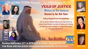 Stanley Martin and Tait Ruppert Star In The Jocunda Festival's Virtual Play Reading Of VEILS OF JUSTICE Image