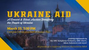 UNCO To Present A Concert And Silent Auction Benefitting The People Of Ukraine Image