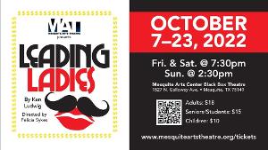 Mesquite Arts Theater Presents LEADING LADIES  Image