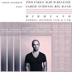 Jared Schonig Announces CD Release Celebration at Birdland 