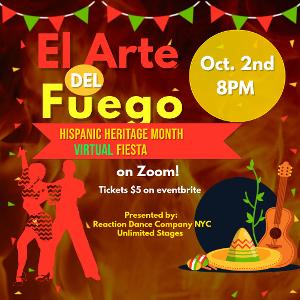 Unlimited Stages and Reaction Dance Company NYC To Present A Virtual Hispanic Heritage Month Variety Show 