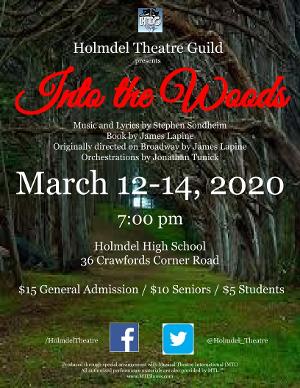 INTO THE WOODS to be Performed At Holmdel High School Image