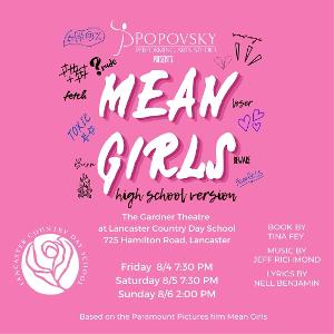 MEAN GIRLS: HIGH SCHOOL VERSION is Coming to Lancaster, PA Image