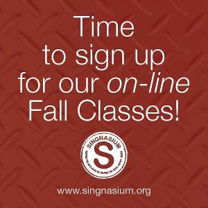 Singnasium Announces Online Fall Class Lineup With Nikki M. James, Michael Kilgore, Kristine Zbornik and More 