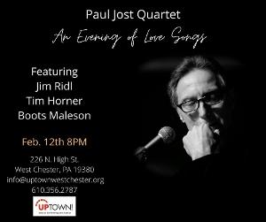 Knauer Performing Arts Center Celebrates Valentine's Day With The Paul Jost Quartet Performing The Music Of Tony Bennett 
