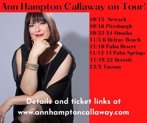 Ann Hampton Callaway Announces Tour Dates 