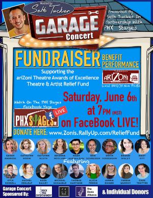 Seth Tucker and PHX Stages to Present Garage Concert To Support The AriZoni Artists And Theatre Relief Fund Image
