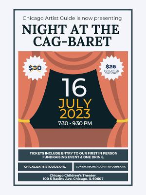 Chicago Artist Guides Hosts Cabaret Fundraiser: A Night Of Cag-baret  Image