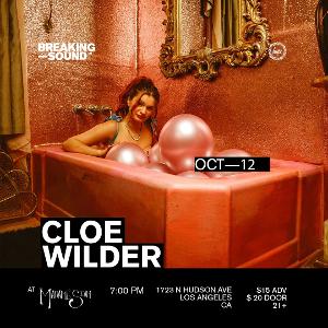 Indie-Pop Sensation Cloe Wilder Will Perform Live At Madame Siam In Hollywood 
