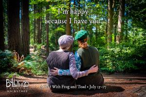 Ballyhoo Theatre Presents A YEAR WITH FROG AND TOAD This Month  Image