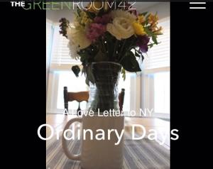 A LOVE LETTER TO NY: MUSIC FROM ORDINARY DAYS Announced At The Green Room 42, May 28  Image