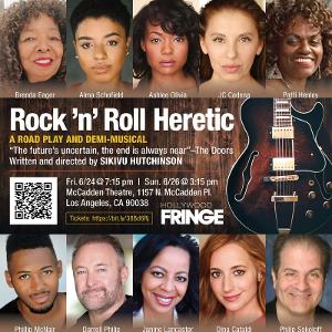 ROCK N' ROLL HERETIC Announced June 24 and 26 At Asylum @ McCadden Theatre Image