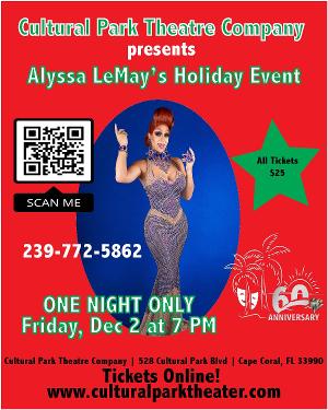 Alyssa LeMay to Open Cultural Park Theatre's Holiday Concert Month 