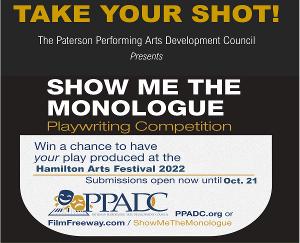 Playwrights Can Take Their Shot At The Annual SHOW ME THE MONOLOGUE Competition 
