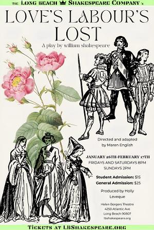 The Long Beach Shakespeare Company's LOVE'S LABOUR'S LOST to Open This Week Image