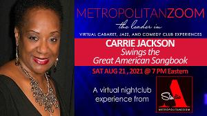 MetropolitanZoom to Present Carrie Jackson Concert 