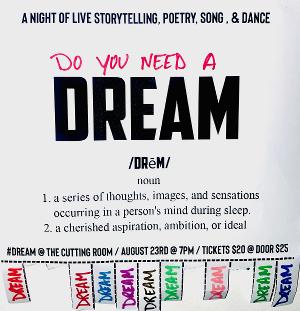 Storytelling NYC and The Cutting Room Present DREAM A Storytelling Experience Image